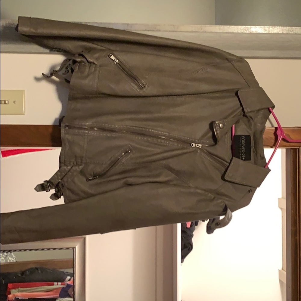 Leather jacket